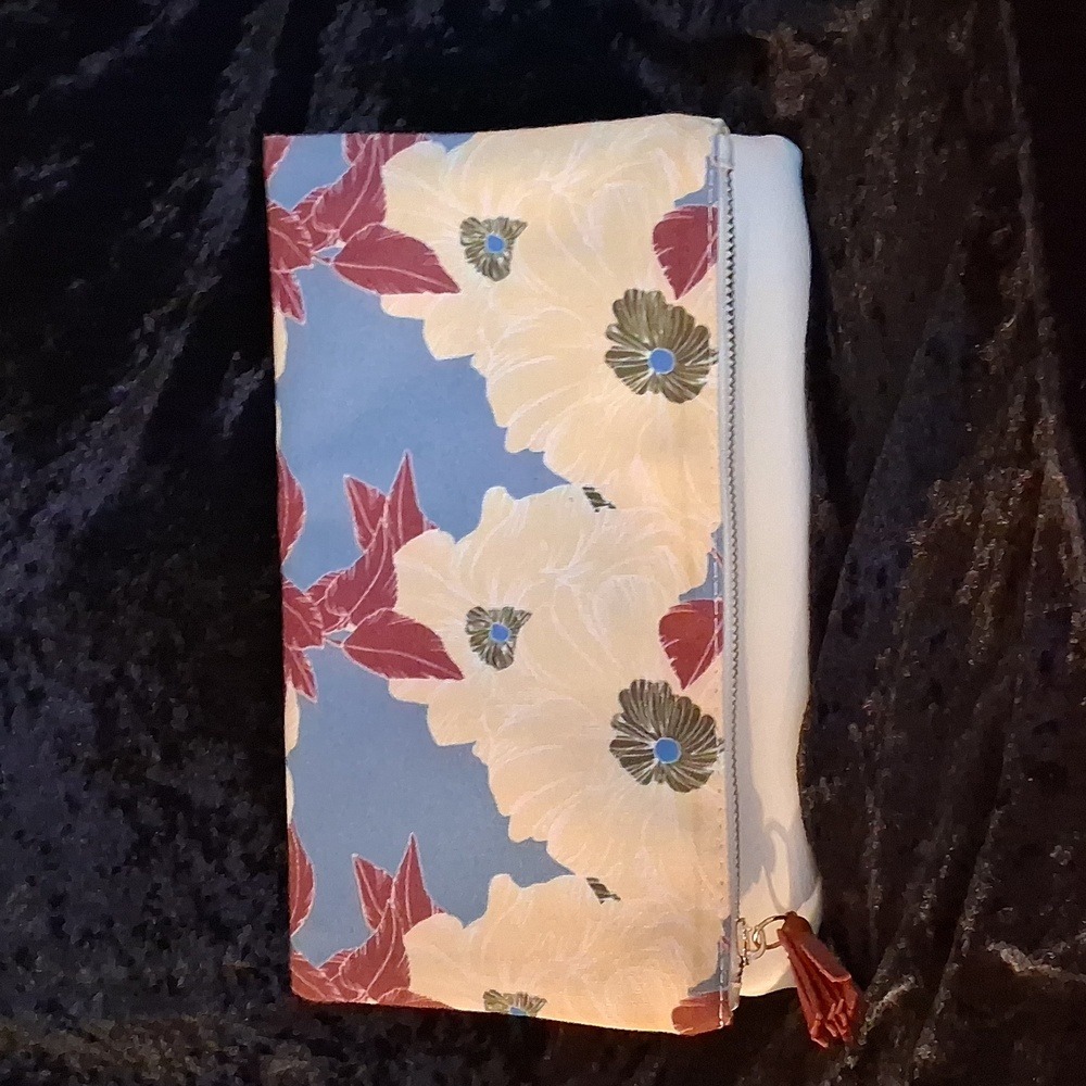 Rachel Pally Cream Floral Clutch